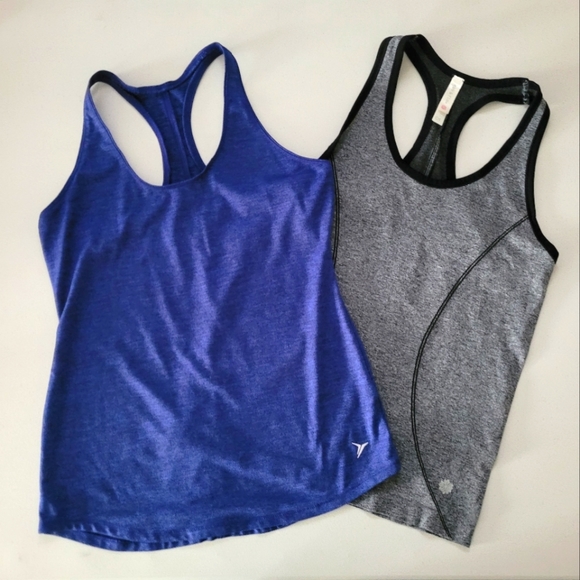 Two Pack Women's Small Racer-Back Tanks - Picture 3 of 3
